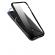 Husa de protectie 360, iphone x/xs , magnetica cu sticla tempera 9h pe spate, negru