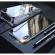 Husa iphone xs max - sticla fata+spate 360 grade, cadru metalic cu magneti, neagra