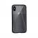 Husa magnetica 360° pentru iphone xs max, fashion case, aluminiu/sticla, negru