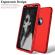 Husa telefon apple iphone x 360 ofera protectie completa ultrasubtire deluxe red + folie sticla