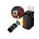 Mini aeroterma portabila pentru priza, handy heater black design