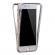 Husa full tpu 360° (fata + spate) pentru apple iphone 7, alb transparent