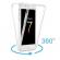Husa pentru apple iphone 7 / 8 - 360 grade luxury pc plus tpu tss, transparent