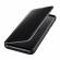 Husa protectie flip cover, clear view, mirror, stand, compatibila cu samsung galaxy s9 plus, negru