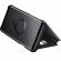 Husa protectie flip cover, clear view, mirror, stand, compatibila cu samsung galaxy s9 plus, negru