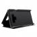 Husa samsung galaxy note 9 - flip mirror tip carte, capac translucid, neagra