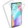 Husa protectie fata spate pentru samsung galaxy a52 4g/5g, tpu/policarbonat, transparent