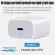 Incarcator lightning - usb c, compatibil phone 14/14 pro/14 pro max/13/13 pro/13 pro max/12/12 pro/12 pro max/11/11 pro/11 pro/11 pro max/x/xr/8 plus/ipad/airpod, adaptor 20w si cablu de date cu incarcare rapida phone, fast charge 20w, 1m, alb