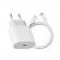 Incarcator compatibil cu iphone 11/12/13/14/pro/pro max/ipad/airpods, cablu de date lightning, fast charge 20w