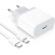 Incarcator iphone, vigeer, compatibil 14/13/13 mini/13 pro/13 pro max/12/11/xs/xr/x/8, usb c, 20 w, alb