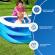 Piscina gonflabila 200cm pentru copii, calitate superioara, outdoor fun for kids, rezistent, eco-friendly material, sturdy, multi-layer design, albastru deschis