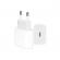 Set incarcator fast charger 20w si cablu de date fast charge type-c-lightning, compatibil cu apple iphone 14 / 14 pro / 14 pro max / 13 / 13 pro / 13 pro max / 12 / 12 pro / 12 pro max/xs, alb