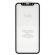 Folie de protectie din sticla securizata curbata iphone x pentru tot ecranul 5d full glue, neagra