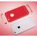 Husa 3in1 silicon case, apple iphone 6 / 6s, rosu