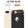 Husa telefon apple iphone 8 plus ofera protectie 3in1 ultrasubtire lux black matte