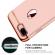 Husa telefon apple iphone 8 plus ofera protectie 3in1 ultrasubtire lux rose gold matte
