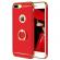 Husa telefon apple iphone 8 ofera protectie 3in1 ultrasubtire lux red matte g ring