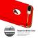 Husa telefon apple iphone 8 ofera protectie 3in1 ultrasubtire lux red matte g ring