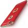 Husa telefon apple iphone 8 ofera protectie 3in1 ultrasubtire lux red matte g ring