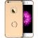 Husa telefon iphone 6/6s offera protectie 3in1 ultrasubtire - gold matte ring