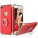 Husa telefon iphone 7 plus ofera protectie 3in1 ultrasubtire lux red s ring