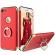 Husa telefon iphone 7 plus ofera protectie 3in1 ultrasubtire lux red s ring