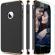 Husa telefon iphone 7 ofera protectie 3in1 ultrasubtire + folie sticla luxury 360 black