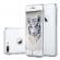 Husa telefon iphone 8 plus ofera protectie 360° ultrasubtire + folie sticla silver
