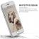 Husa telefon iphone 8 plus ofera protectie 360° ultrasubtire + folie sticla silver