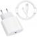 Incarcator fast charge compatibil cu iphone, 20w pd type c cu cablu usb c lightning de 1 metru