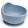 Set diversificare din silicon, bavetica, farfurie, pahar 2 in 1, bol ventuza, lingurita, furculita, pai, fara bpa, albastru deschis