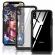 Husa apple iphone x magnetica black, mystyle perfect fit cu spate de sticla securizata premium