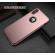 Husa full cover (fata + spate) pentru apple iphone x, rose gold
