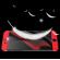 Husa full cover 360 gkk apple iphone 8 - negru-rosu