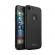 Husa ipaky iphone 7 full cover 360 + folie sticla, negru