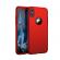 Husa iphone x 360 decupata (red) cu protectie ecran