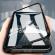 Husa samsung galaxy s7 edge magnetica black, mystyle perfect fit cu spate de sticla securizata premiu