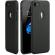 Husa iphone 7 (4.7 inch) din silicon dens, decupaj logo , negru mat