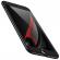 Husa telefon apple iphone 6/6s ofera protectie subtire 3in1 lux design black + folie sticla
