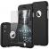 Husa telefon iphone 6/6s plus ofera protectie 360° ultrasubtire + folie sticla securizata - black