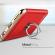 Husa telefon iphone 6 plus / 6s plus offera protectie 360° 3in1 ultrasubtire - red s matte ring + folie