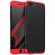 Husa telefon iphone 8 plus ofera protectie completa 3in1 ultrasubtire lux black&red matte