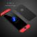 Husa telefon iphone 8 plus ofera protectie completa 3in1 ultrasubtire lux black&red matte