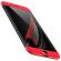 Husa telefon iphone 8 ofera protectie completa 3in1 ultrasubtire lux red matte