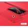 Husa telefon iphone 8 ofera protectie completa 3in1 ultrasubtire lux red matte