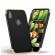 Husa telefon iphone xs ofera protectie 3in1 ultrasubtire lux black matte