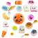 Set jucarii squishy tip breloc 30 bucati diferit