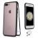 Husa apple iphone 8 plus magnetica 360 grade black, mystyle perfect fit cu spate de sticla securizata premium+folie de sticla gratis