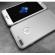 Husa ipaky - full protection 360 decupata - iphone 7 plus / 8 plus (silver) cu folie protectie ecran