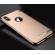 Husa ipaky fashion 3 in 1 hybrid cu insertie aurie - iphone x (gold)